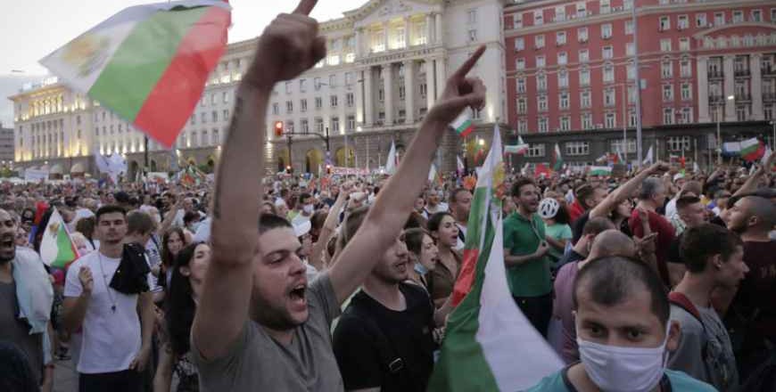 Proteste anticorupţie în Bulgaria