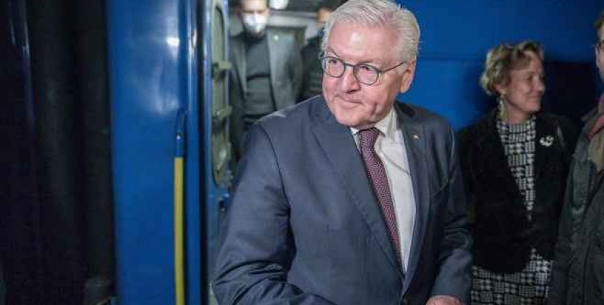 Președintele Germaniei în vizită-surpriză la Kiev