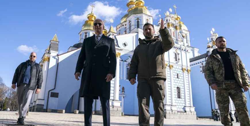 Biden, vizită surpriză la Kiev