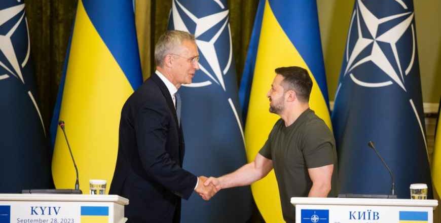 Jens Stoltenberg, vizită surpriză la Kiev