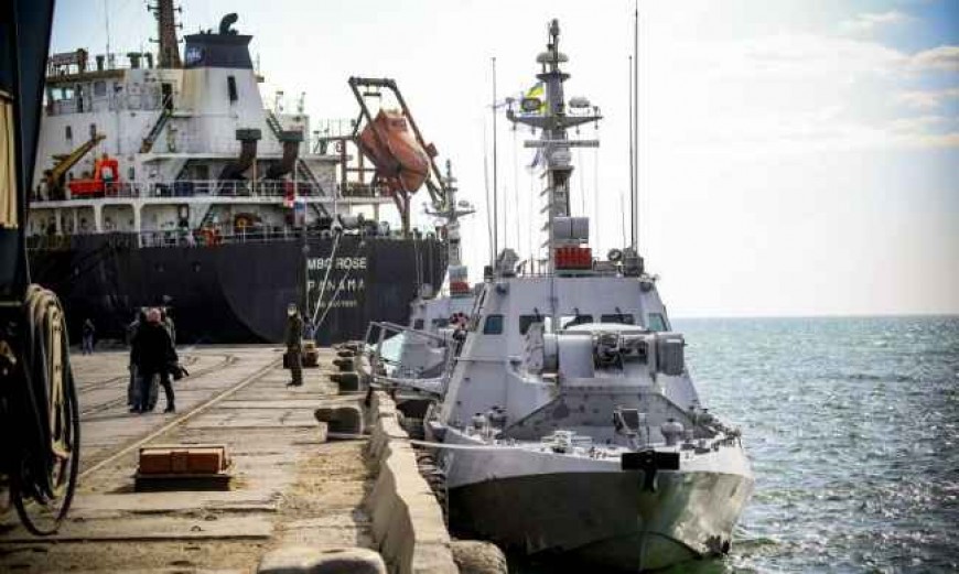 Marina Militară ucraineană construiește o bază militară navală la Berdiansk