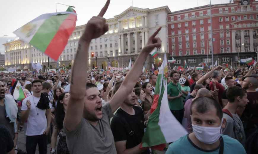 Proteste anticorupţie în Bulgaria