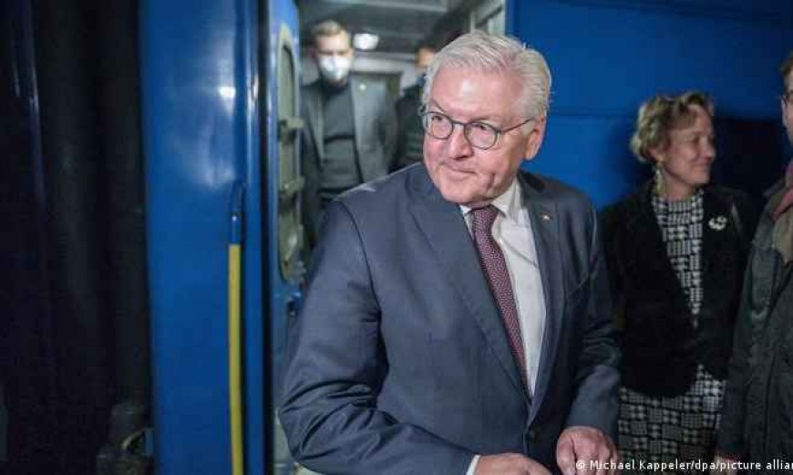 Președintele Germaniei în vizită-surpriză la Kiev