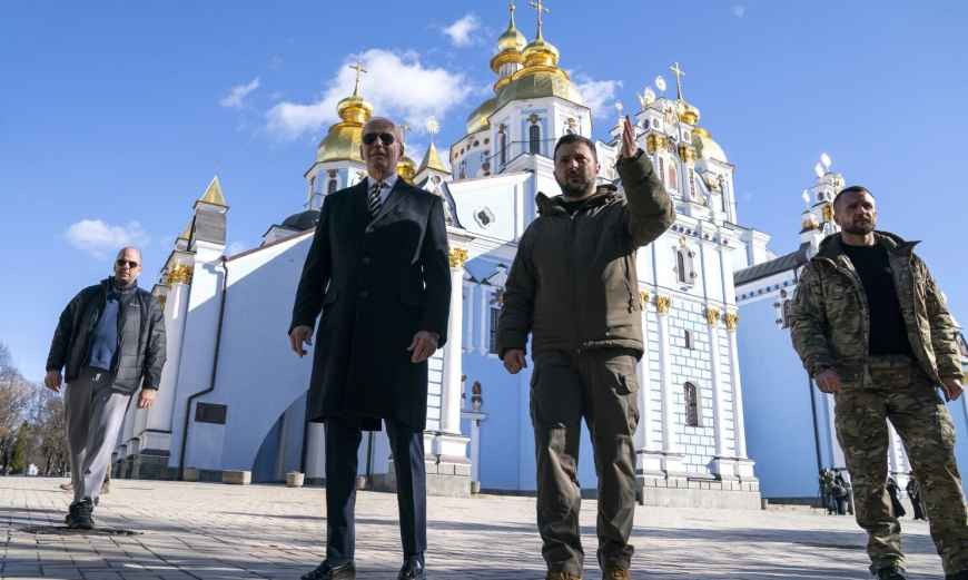 Biden, vizită surpriză la Kiev